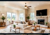 Living room finish